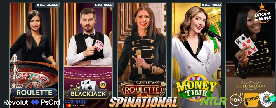 live Spinational Download dell'app