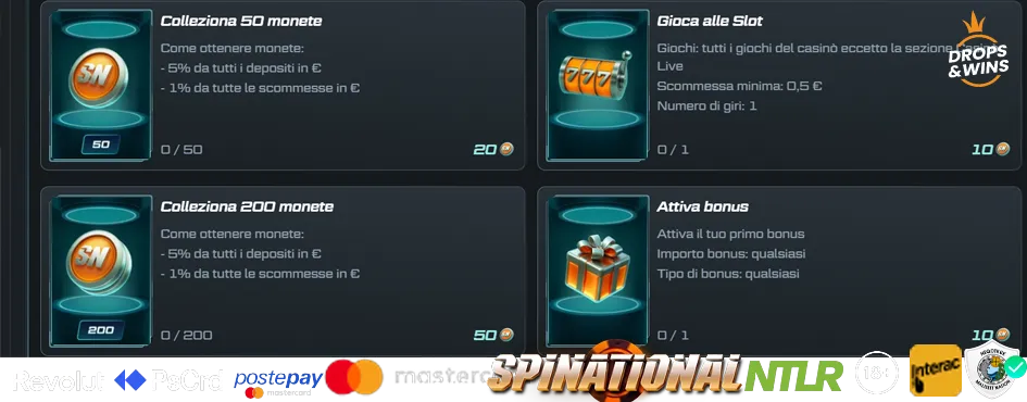 live Spinational Accesso al casinò